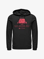 Star Wars Title Card Hoodie