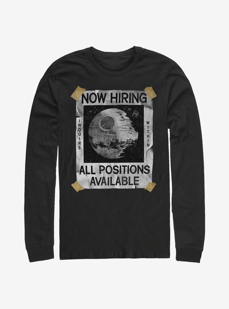 Star Wars All Positions Available Long-Sleeve T-Shirt