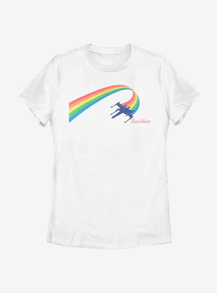 Star Wars Rainbow Flight Womens T-Shirt