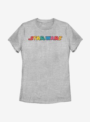 Star Wars Rainbow Womens T-Shirt