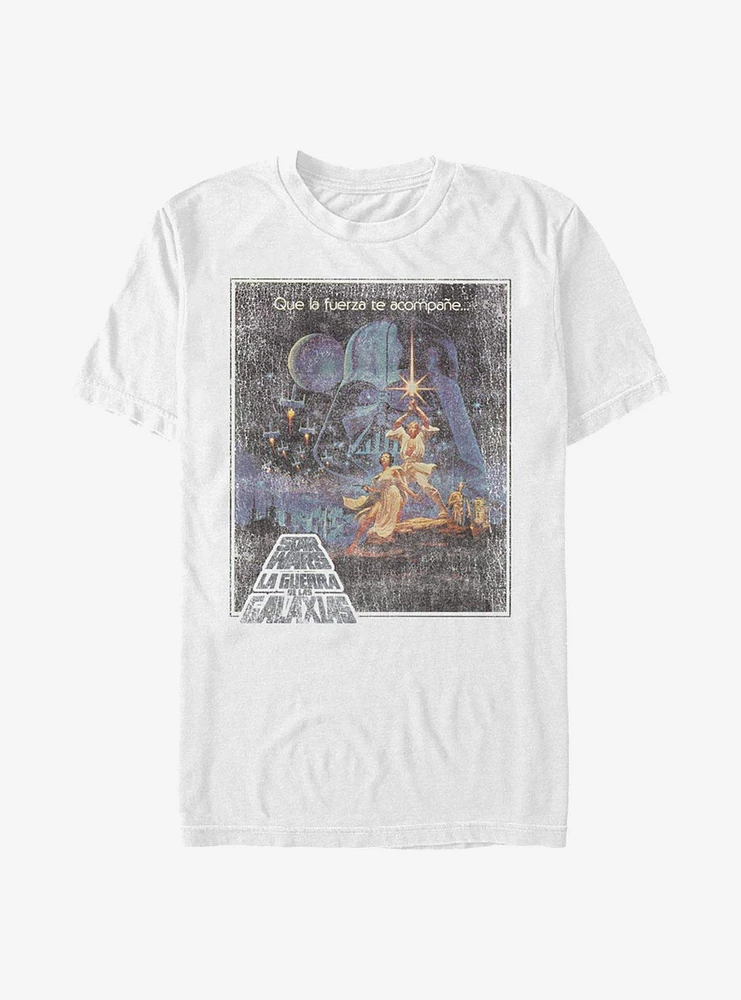 Star Wars Que La Fuerze Te Acompane T-Shirt