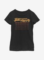 Star Wars May Rep Youth Girls T-Shirt