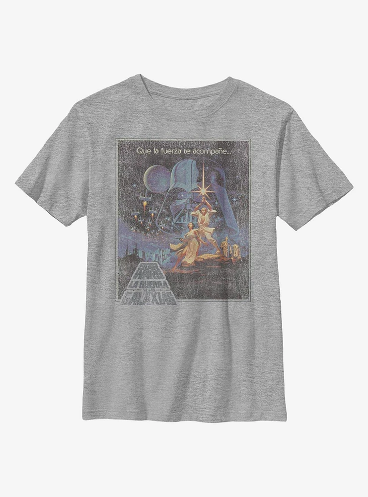 Star Wars Que La Fuerze Te Acompane Youth T-Shirt