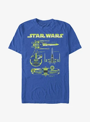 Star Wars Ship Spec T-Shirt