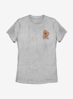 Star Wars Chewie Cutie Patch Womens T-Shirt