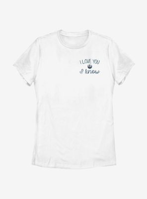 Star Wars Love You Womens T-Shirt