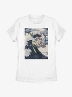 Star Wars Space Wave Womens T-Shirt