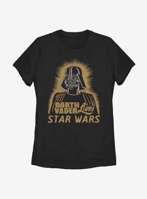 Star Wars Vader Lives Womens T-Shirt
