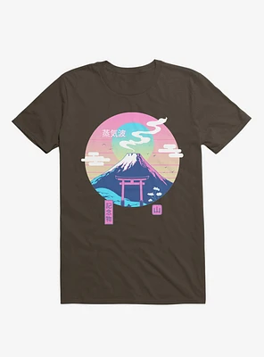 Fuji Wave Brown T-Shirt