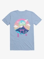 Fuji Wave Light Blue T-Shirt