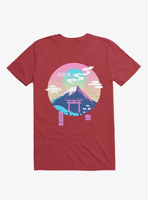 Fuji Wave Red T-Shirt
