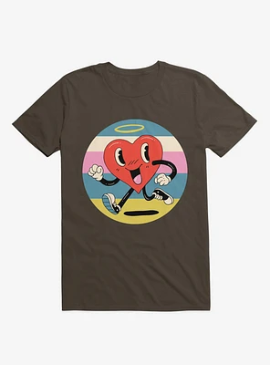 Grateful Heart Brown T-Shirt