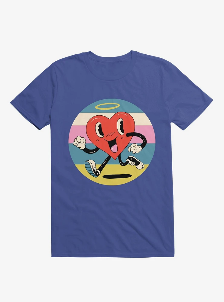 Grateful Heart Royal Blue T-Shirt