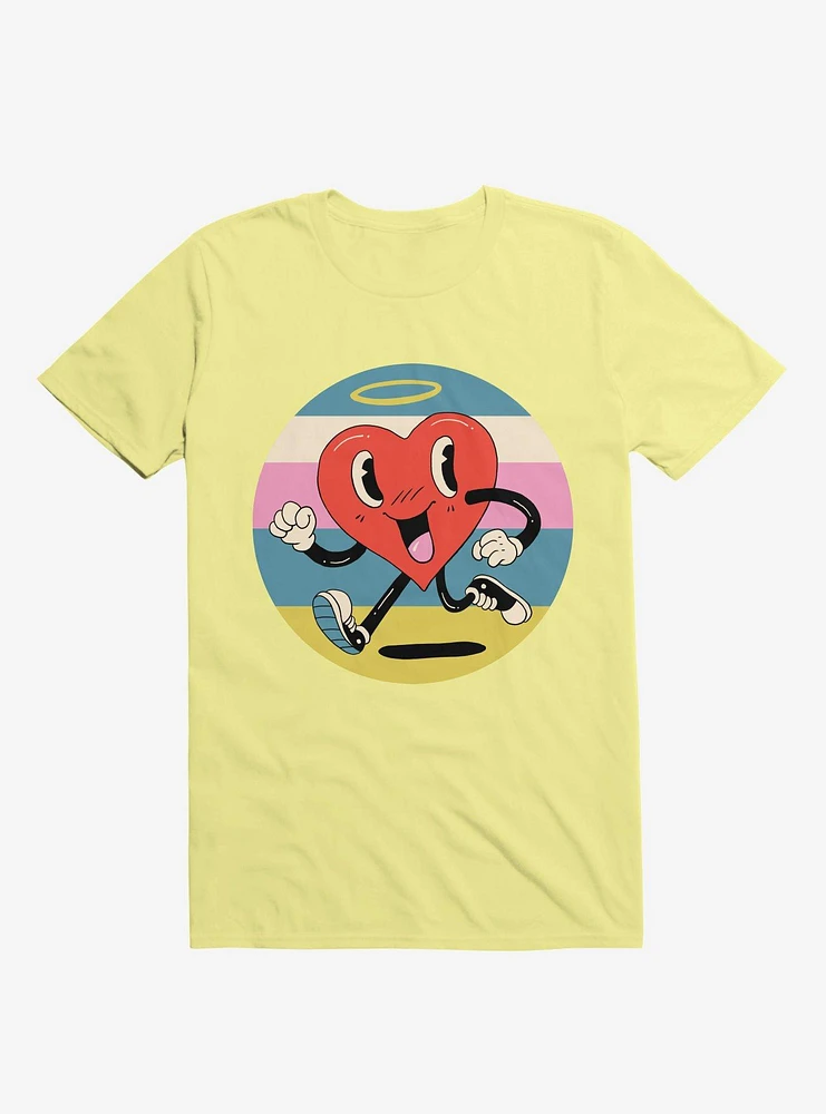 Grateful Heart Corn Silk Yellow T-Shirt