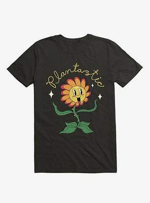Plantastic Day! Black T-Shirt
