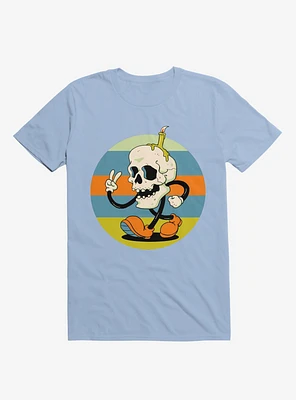 Skull Candle Boy Light Blue T-Shirt