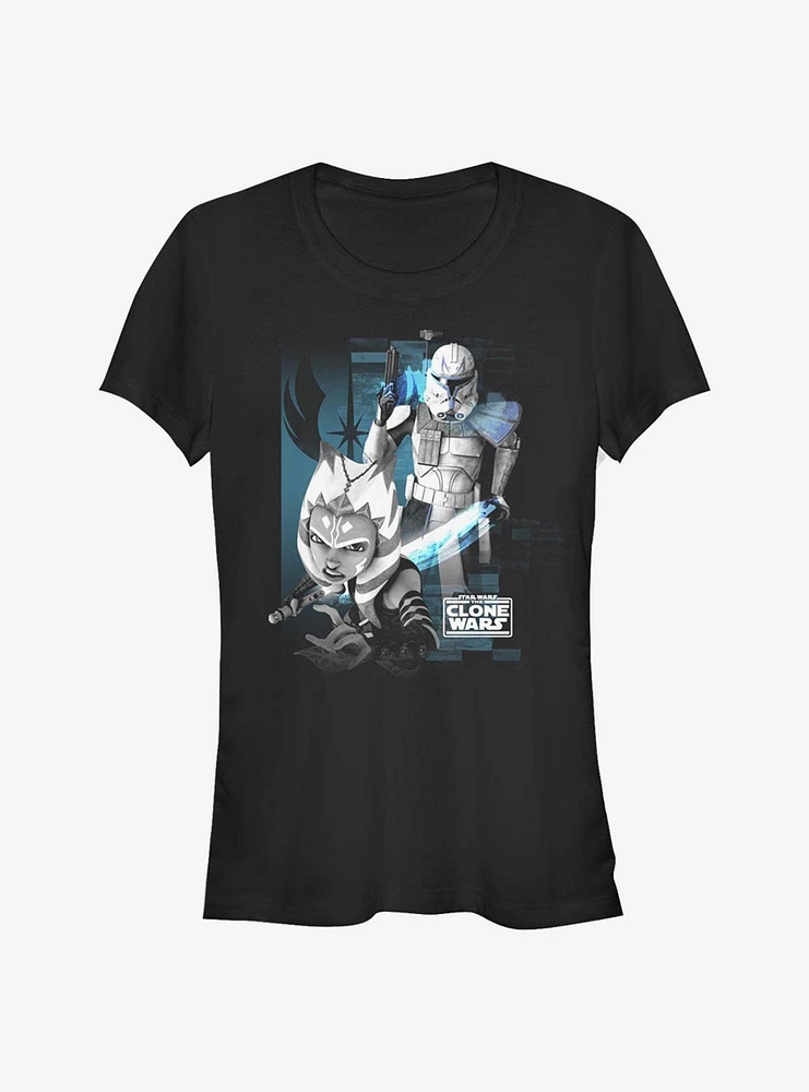 Star Wars: The Clone Wars Team Girls T-Shirt