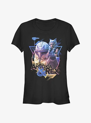 Star Wars: The Clone Wars Triangular Ahsoka & Rex Girls T-Shirt