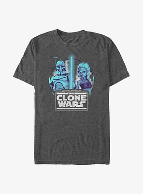 Star Wars: The Clone Wars Group Circle T-Shirt