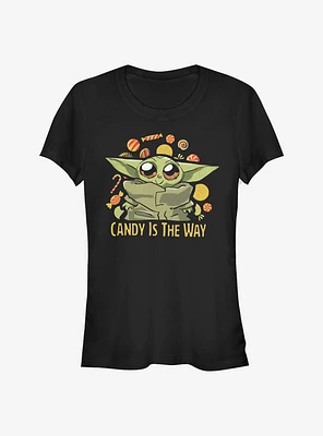 Star Wars The Mandalorian Candy Is Way Child Girls T-Shirt