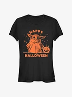 Star Wars The Mandalorian Happy Halloween Child Girls T-Shirt