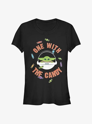 Star Wars The Mandalorian One With Candy Child Girls T-Shirt