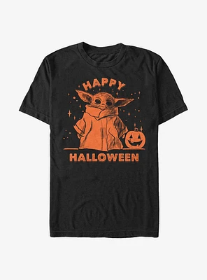 Star Wars The Mandalorian Happy Halloween Child T-Shirt