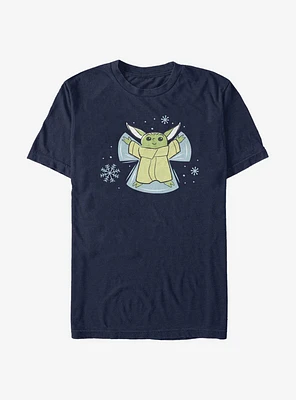 Star Wars The Mandalorian Snow Angel Child T-Shirt