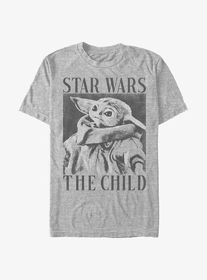 Star Wars The Mandalorian Child Closeup T-Shirt