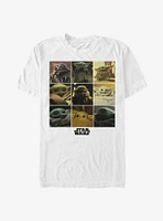 Star Wars The Mandalorian Child Grid T-Shirt