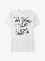 Star Wars The Mandalorian Child Ink T-Shirt