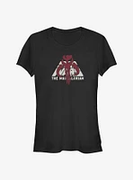 Star Wars The Mandalorian Mando Logo Girls T-Shirt