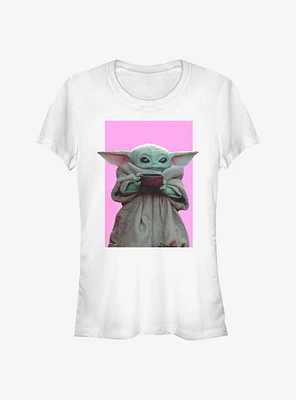 Star Wars The Mandalorian Pink Child Girls T-Shirt