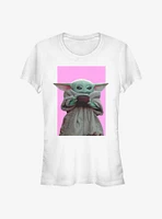 Star Wars The Mandalorian Pink Child Girls T-Shirt