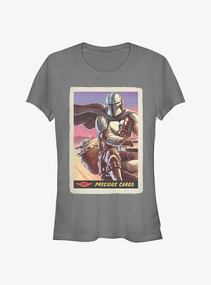 Star Wars The Mandalorian Precious Cargo Poster Girls T-Shirt