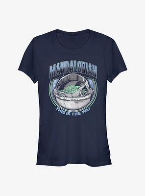 Star Wars The Mandalorian Vintage Magic Child Girls T-Shirt