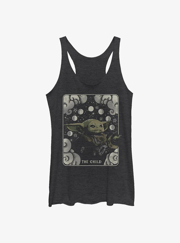 Star Wars The Mandalorian Child Tarot Card Girls Tank