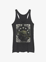 Star Wars The Mandalorian Child Tarot Card Girls Tank