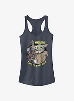 Star Wars The Mandalorian Three's A Charm Girls Tank