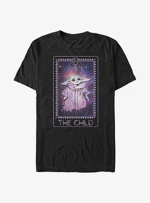 Star Wars The Mandalorian Cosmic Tarot Child T-Shirt