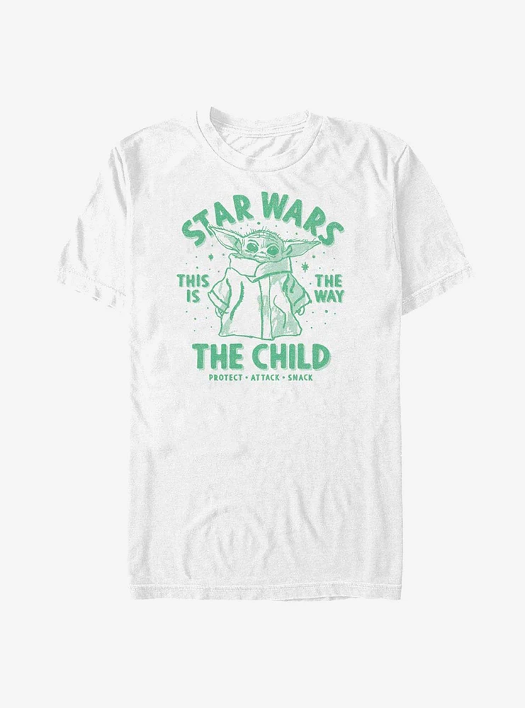 Star Wars The Mandalorian Starry This Is Way Child T-Shirt