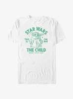 Star Wars The Mandalorian Starry This Is Way Child T-Shirt
