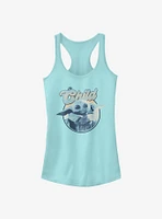 Star Wars The Mandalorian Child Retro Girls Tank