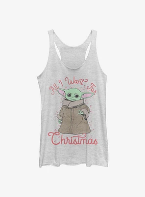 Star Wars The Mandalorian Child Dear Santa Girls Tank