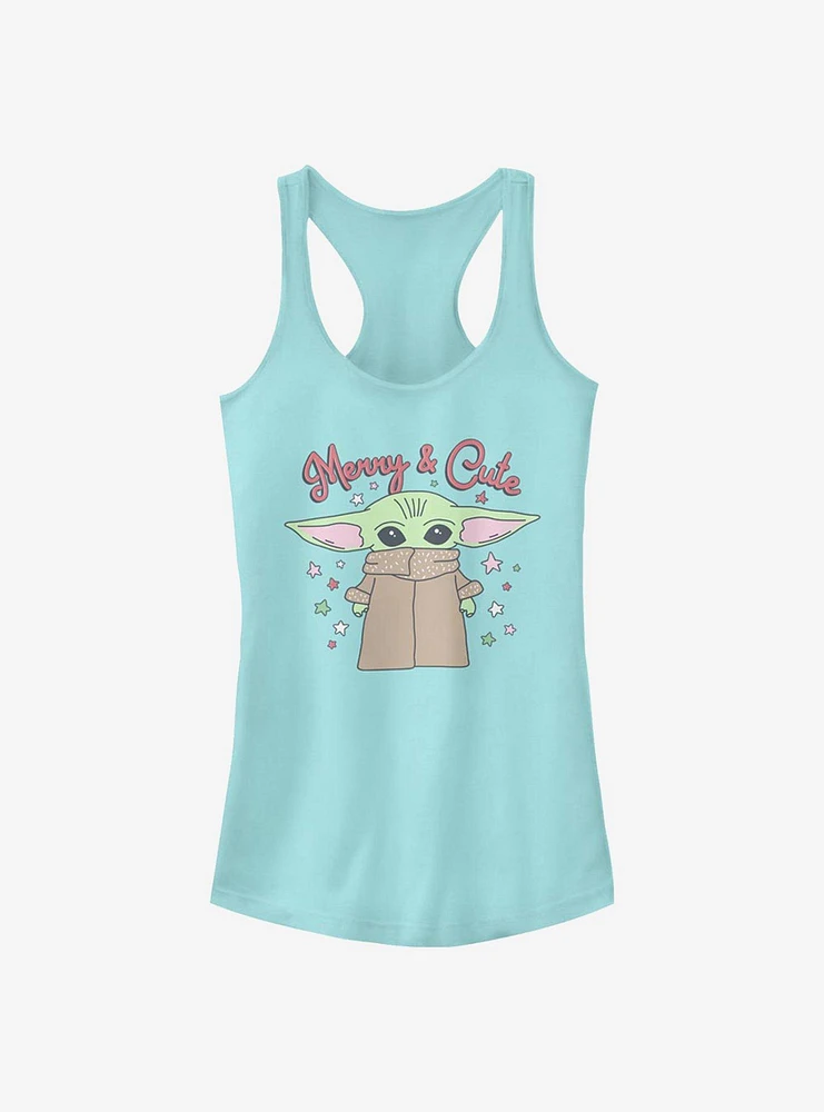 Star Wars The Mandalorian Child Merry And Cute Girls Tank