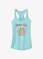 Star Wars The Mandalorian Child Merry And Cute Girls Tank