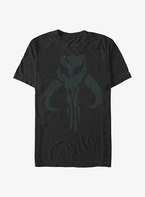 Star Wars The Mandalorian Mando Color Crest T-Shirt