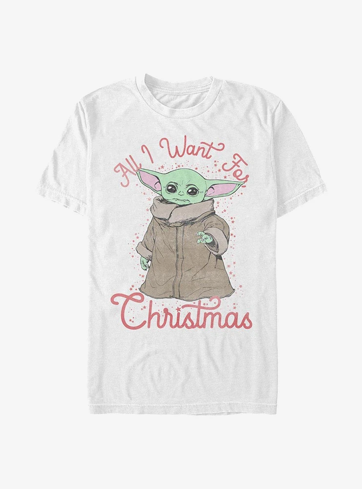 Star Wars The Mandalorian Child Dear Santa T-Shirt
