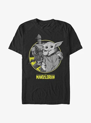 Star Wars The Mandalorian Way Team Frame T-Shirt