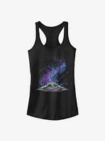 Star Wars The Mandalorian Child Galaxy Peek Girls Tank